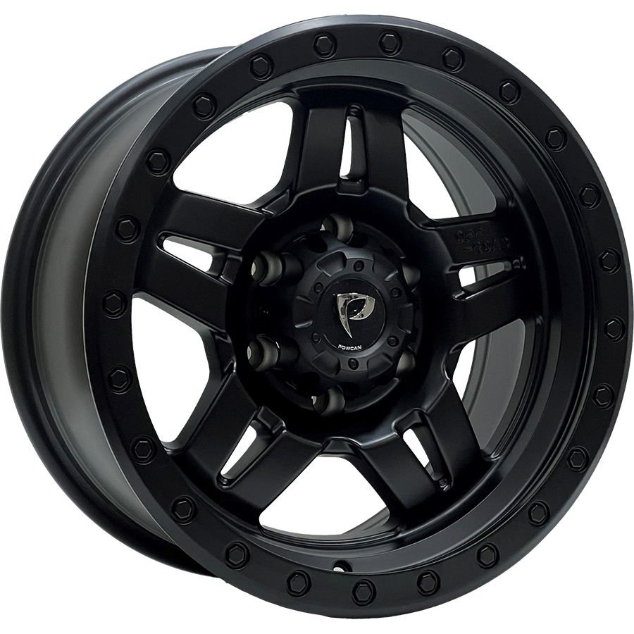 BK 5942 8.5X17İNÇ  6X139.7 ET-12 110 MAT BLACK ÇELİK JANT