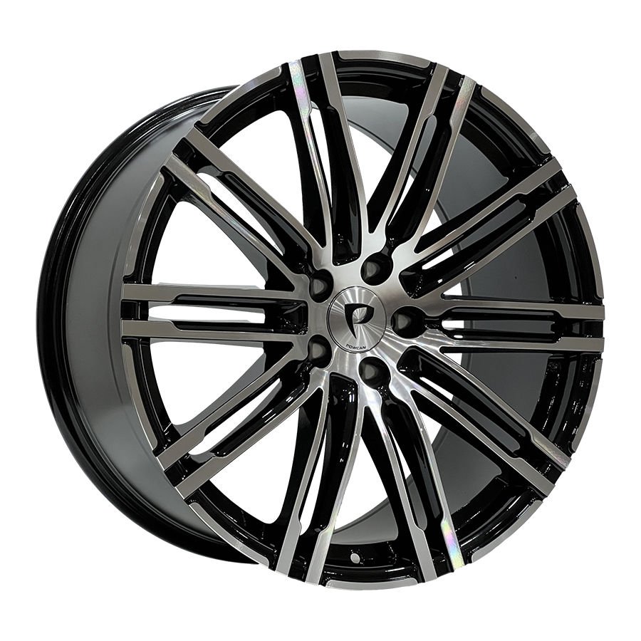 BK 841 9X20İNÇ  5X112 ET26 66.45 BLACK MACHINED XL ÇELİK JANT