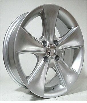 Powcan BK 925 6.5x15inç 4x100 et32 73.1 Silver Machined Karpuz Çelik Jant