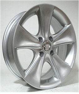 Powcan BK 925 6.5x15inç 4x100 et32 73.1 Silver Machined Karpuz Çelik Jant