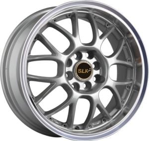 Slk SLK 1010 7x14inç 4x100/108 Silver Machined Çelik Jant