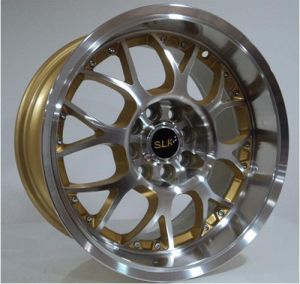 Slk SLK 1010 8x15inç 4x100/108 Gold Machined Çelik Jant