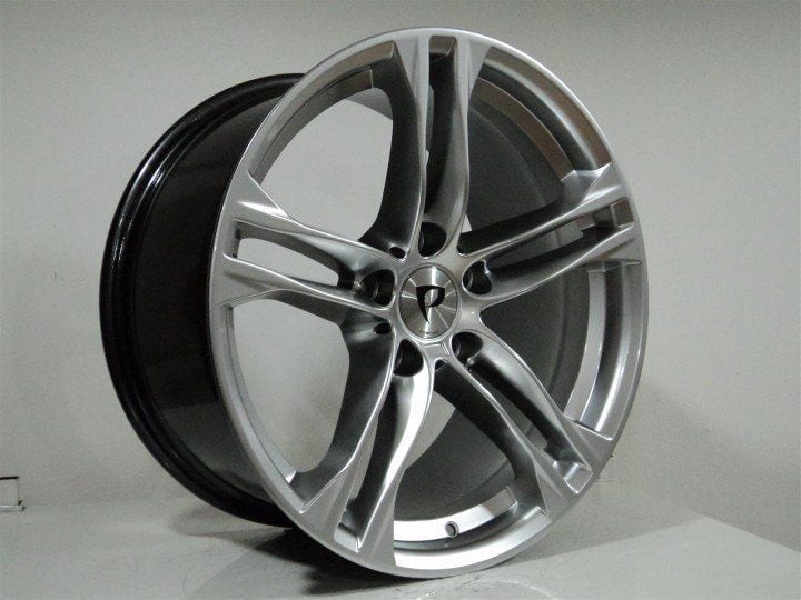 BK 5418 8x18inç 5x120  ET30 72.56 HYPER SILVER Machined Çelik Jant