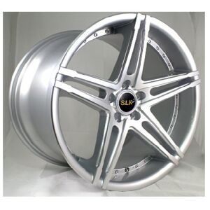 Slk SLK 1458 9.0x18inç 5x105 Silver Machined Çelik Jant