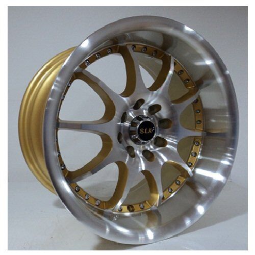 Slk SLK 1460 8x15inç 4x100/108 Gold Machined Çelik Jant