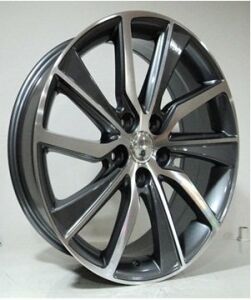 Powcan BK 5039 8x18inç 5x114.3 et38 73.1 Gun Machined Çelik Jant