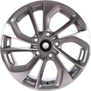 SLK 1674 6.5X16 inç 5X114.3 ET37 66.1 BLACK MAC. XL ÇELİK JANT