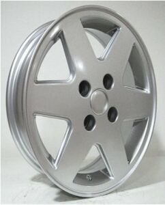 Powcan BK 5163 6x14inç 4x98 et34 58.6 Silver Machined ÇELİK JANT