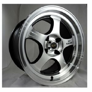 Slk SLK 1462 7x14inç 4x100 Black Machined Çelik Jant