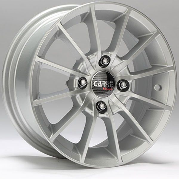 Carre 404 6x14inç 4x100 Silver Diamond Çelik Jant