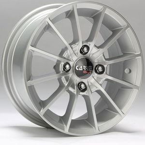 Carre 404 6x14inç 4x100 Silver Diamond Çelik Jant