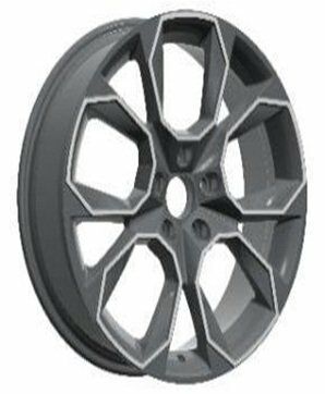 SRW Srw 0192 8x18inç 5x112 et45 57.1 Gun Machined Skoda REPLİKA Çelik Jant