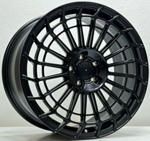 FRM DS743X 8.5X20İNÇ  5X112 ET36 66.5 MAT BLACK XL ÇELİK JANT