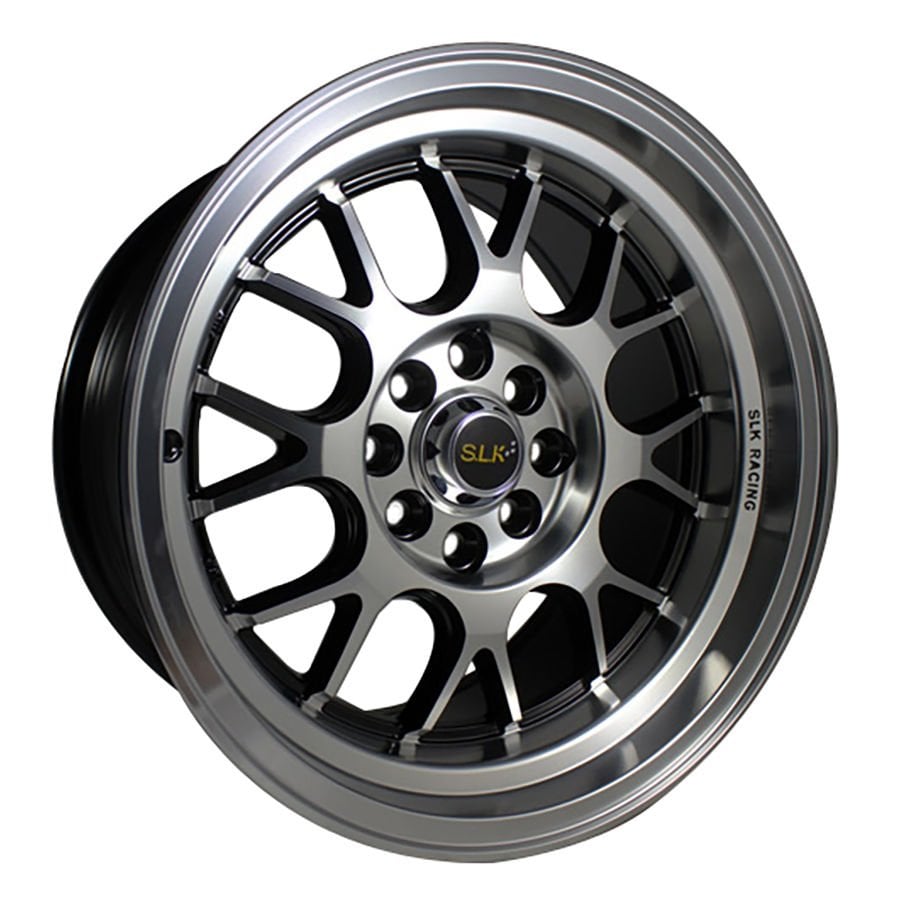 Slk SLK 1464 7x14inç 4x100/108 Silver Machined Çelik Jant