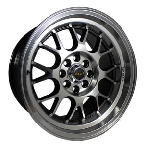 Slk SLK 1464 7x14inç 4x100/108 Silver Machined Çelik Jant