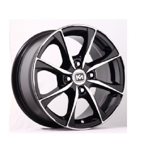 Kormetal KM 285 6.5X15inç 4x108 Silver + Black Diamond FORD Çelik Jant