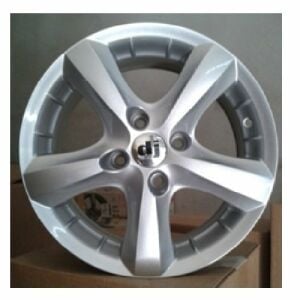 DJ DJ 508 6x14inç 4x108 Silver Machined FORD Çelik Jant