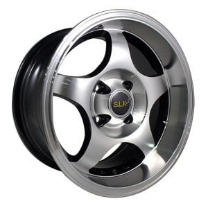 Slk SLK 1465 7x14inç 4x100 Gold Machined Çelik Jant