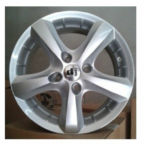 DJ DJ 508 6x14inç 4x114.3 Silver Machined Çelik Jant
