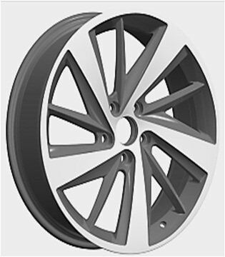 SRW Srw 5370 8x18inç 5x112 et45 57.1 Gun Machined Seat REPLİKA Çelik Jant