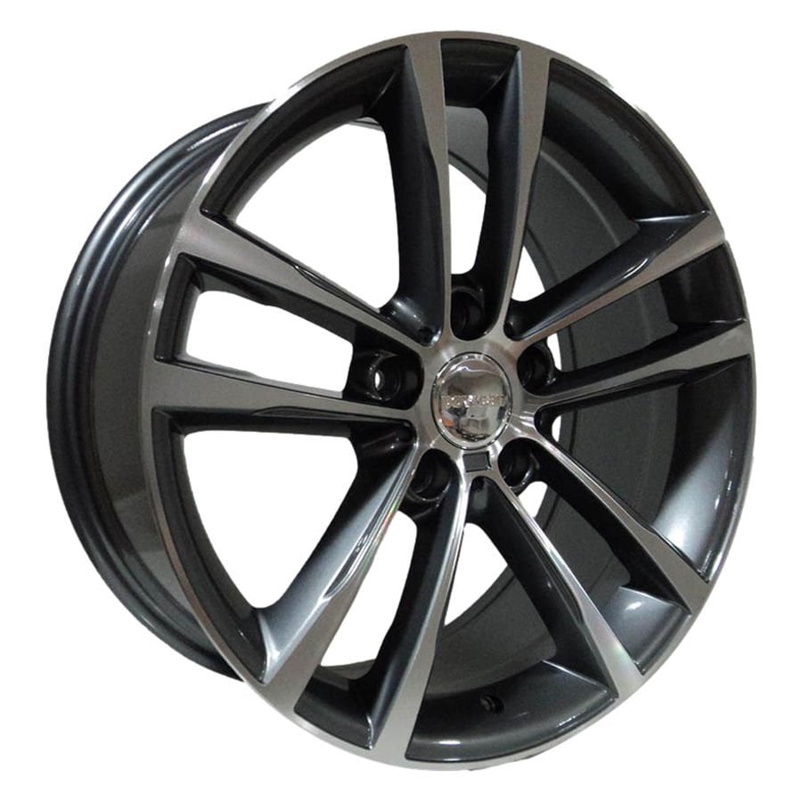 BK 5229 8x18inç 5x120 ET37 72.56 GUN Machıned Replika Çelik Jant