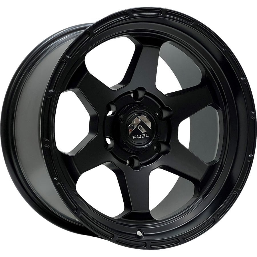 SRW 6147 9X17İNÇ  6X139.7 ET-12 110 MAT BLACK ÇELİK JANT