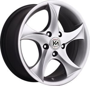 Kormetal KM 444 6x14inç 4x98 Silver Machined Çelik Jant