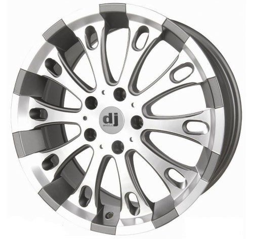 Dj DJ 421 8x18inç 5x100 Silver Çelik Jant