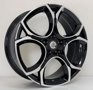EXP HVW0034 7.5X17İNÇ  5X112 ET45 57.1 BLACK MACHINED XL ÇELİK JANT