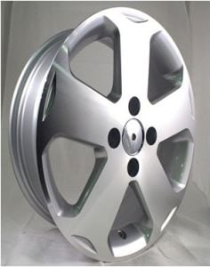 Powcan BK 547 6x15inç 4x100 SILVER MACHINED ÇELİK JANT