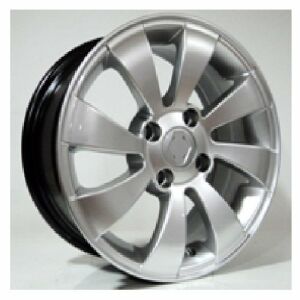 Powcan BK 648 6X14inç 4X100 Hyper Silver Renault Replika Çelik Jant