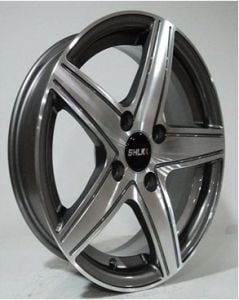 SLK Slk 1105 6.5x15inç 4x100 et35 73.1 Gun Machined Çelik Jant