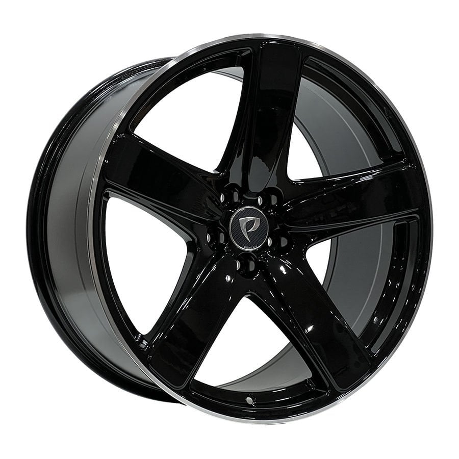 BK 5513 9x21inç 5x112  ET26 66.45 BLACK LIP MACHINED XL ÇELİK JANT