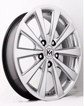 Kormetal KM 774 6x14inç 4x98 Silver Diamond Çelik Jant