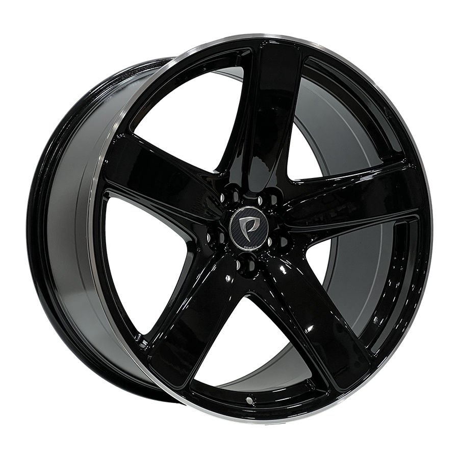 BK 5513 10x21inç 5x112  ET19 66.45 BLACK LIP MACHINED XL  Çelik Jant