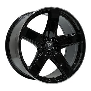 BK 5513 10x21inç 5x112  ET19 66.45 BLACK LIP MACHINED XL  Çelik Jant