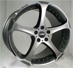 Megatork TORK 519 8x18inç 5x105 Gun Machined Çelik Jant