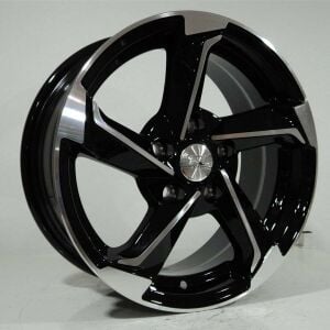 TL-5170 6x14inç 5x100 ET35 57.1 black Machıned Replika Çelik