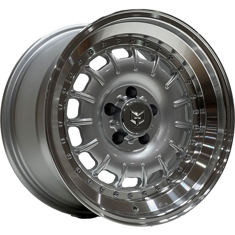 TORK 700 9.5X17İNÇ  5X112 ET18 66.56 SILVER LIP MACHINED XL ÇELİK JANT