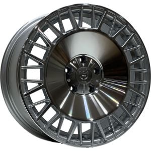 TORK 3357 7.5X17İNÇ 5X112 ET35 73.1 SILVER MACHINED ÇELİK JANT
