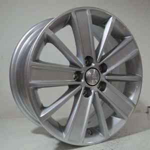 TL-0385 5.5x14inç 5x100 ET33 57.1 SILVER Machıned Replika Çelik Jant