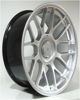 Powcan BK 705 9x18inç 5x108/114.3 Hyper Silver Çelikk Jant