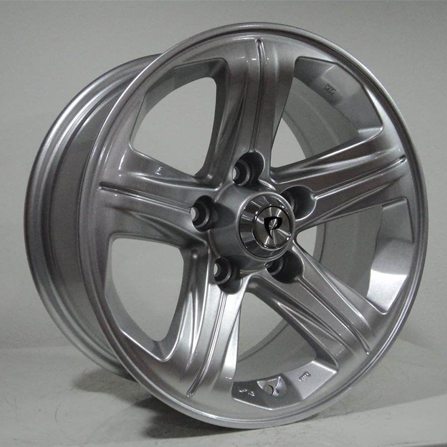 POWCAN BK-5355 7x15 inç 5x114.3 ET15 67.1 SİLVER REPLİKA ÇELİK JANT