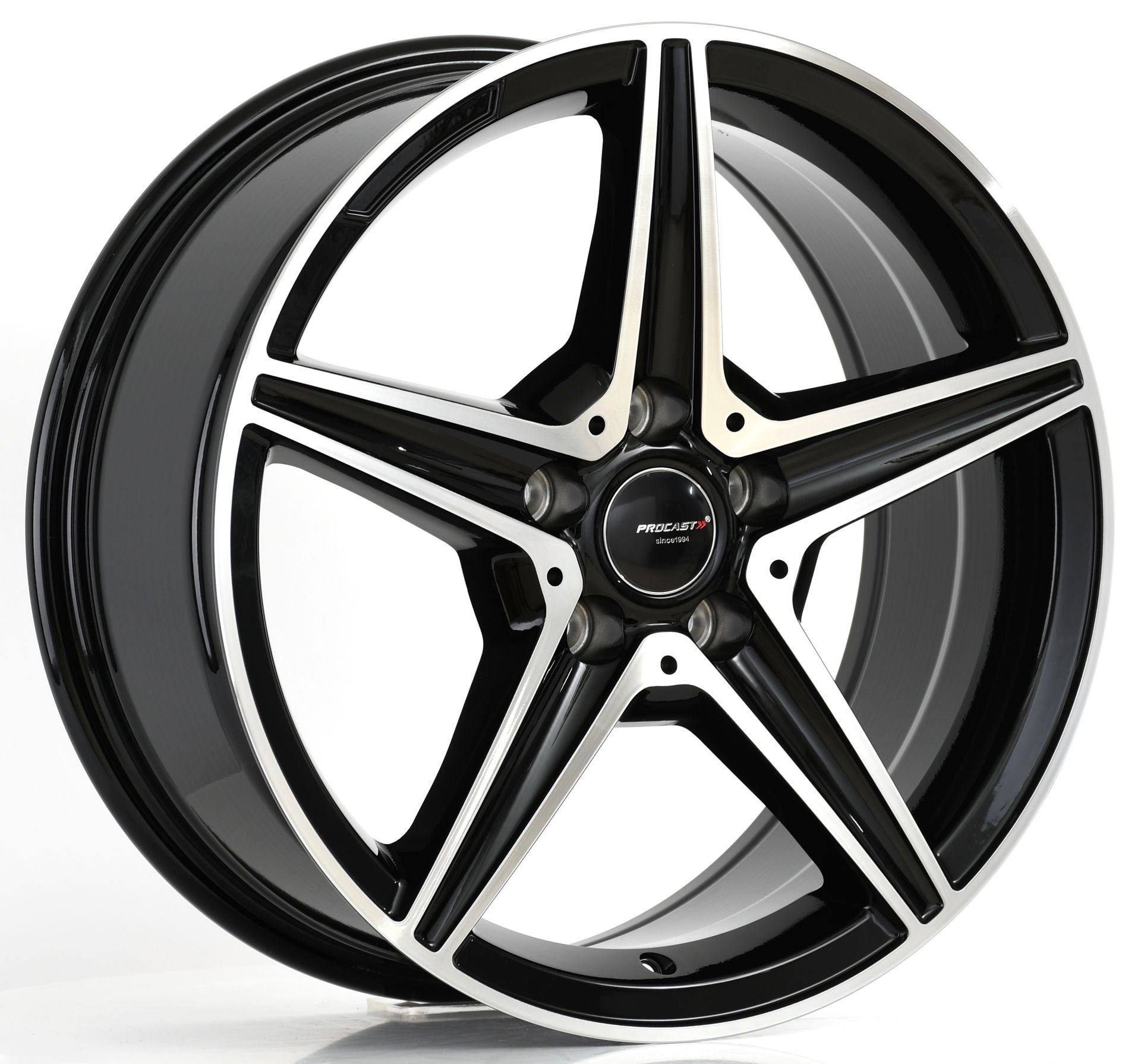 PRO L75261 7.5X17İNÇ  5X112 ET35 66.56 BLACK MACHINED XL ÇELİK JANT