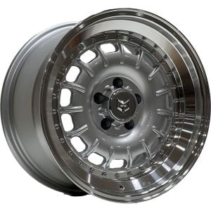 TORK 700 8.5X17İNÇ  5X112 ET15 66.56 SILVER LIP MACHINED XL ÇELİK JANT
