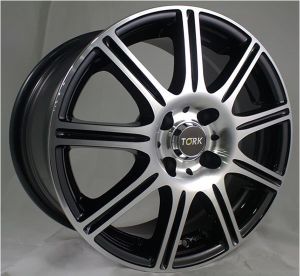 Megatork TORK 7214 6.5x15inç 4x100 Black Machined Çelik Jant