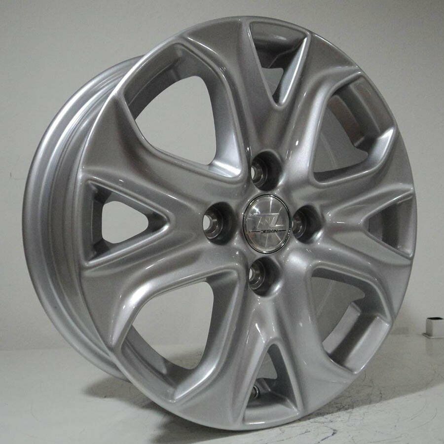 TL-4113 6x15inç 4x108 ET35 63.4 SILVER Machıned Replika Çelik Jant