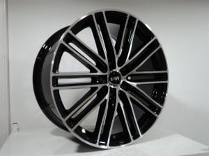 SRW 0036 9.5x20inç 5x130 ET50 71.6 BLACK Machıned Replika Çelik Jant