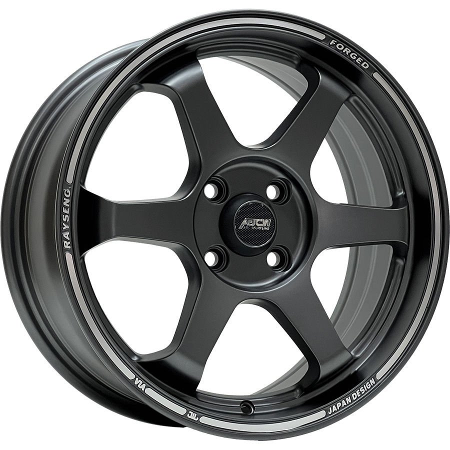 BCH 7966 7.5X17İNÇ  4X100 ET38 73.1 LIGHT MAT GUN+RING MAC ÇELİK JANT