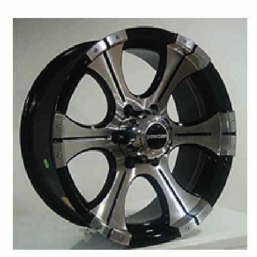 Powcan BK 189 8.5x18inç 6x139.7 Black Machined Çelik Jant